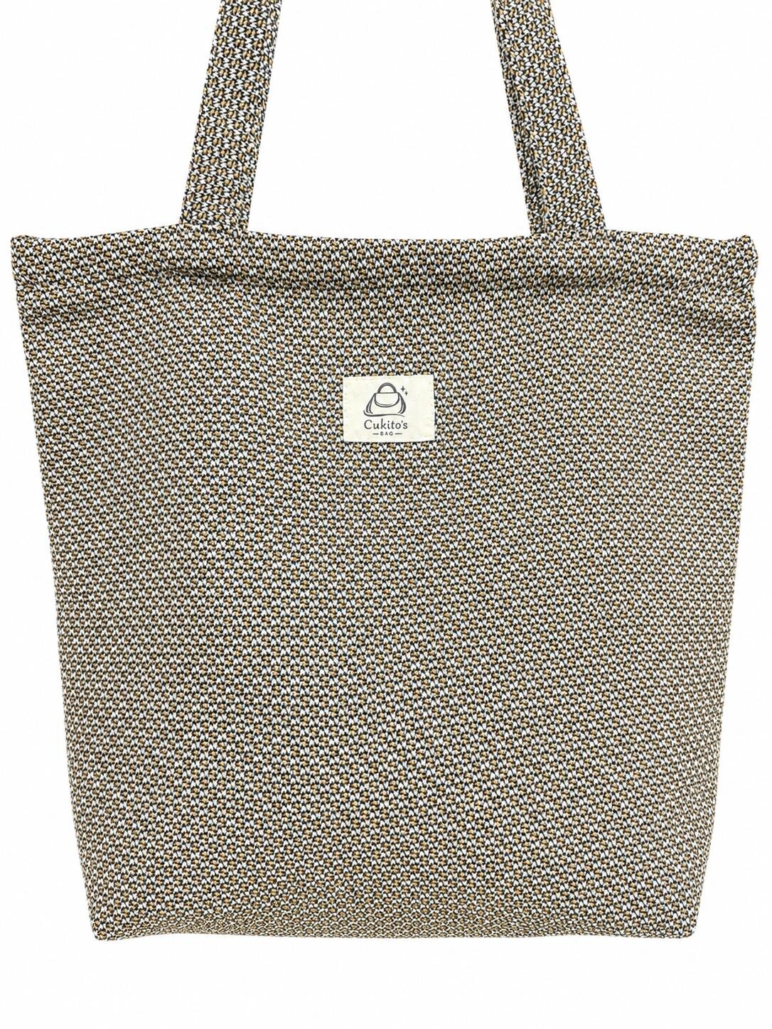 Bolsa Grande Con Cremallera Azuria Oscuro