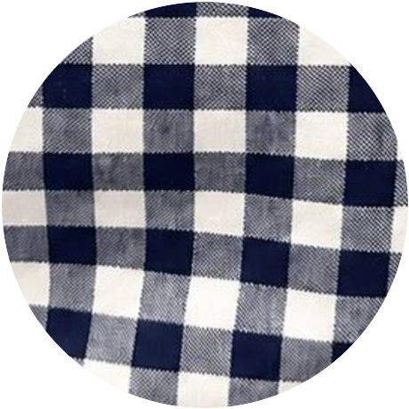 Tela Vichy Azul Marino